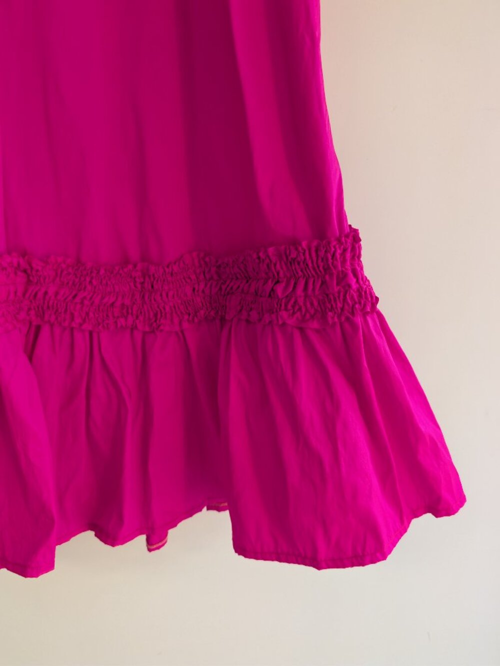 Gem Woman — Fuchsia Ruffle Sleeveless Dress - Picture 5 of 9